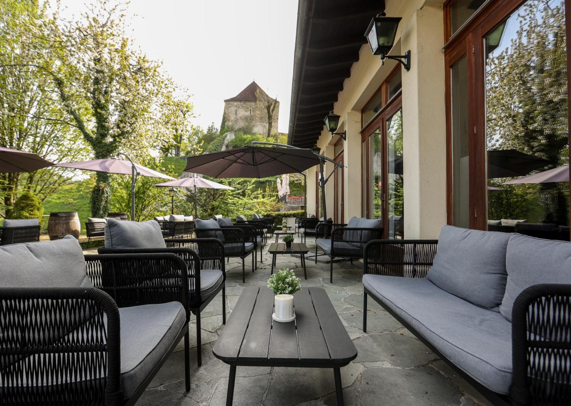 Le Saint Georges Hotel Gruyeres Exterior foto